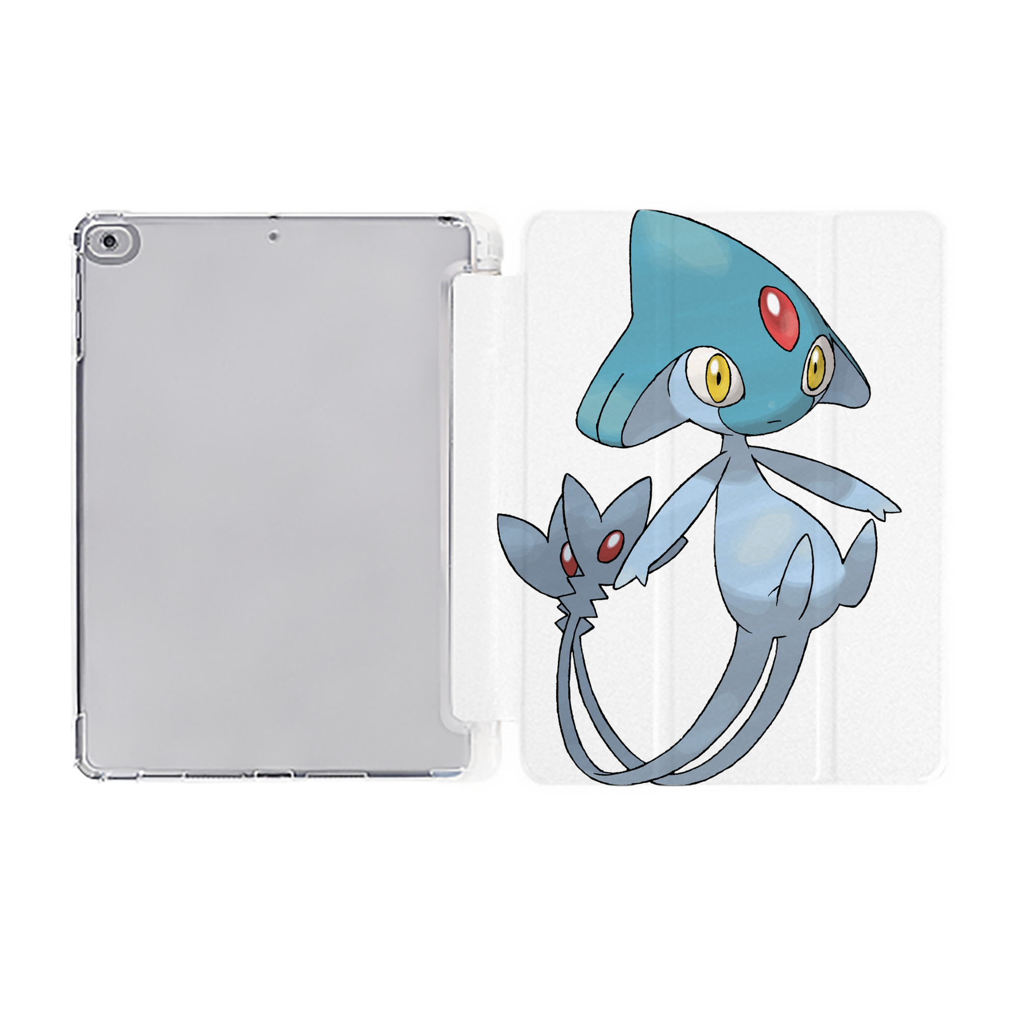 （画像用） ポケットモンスター Pokémon IPad ケース ペン収納付き 三つ折りスタンド PUレザー×シリコン 対応機種9.5/10.5/10.9インチ